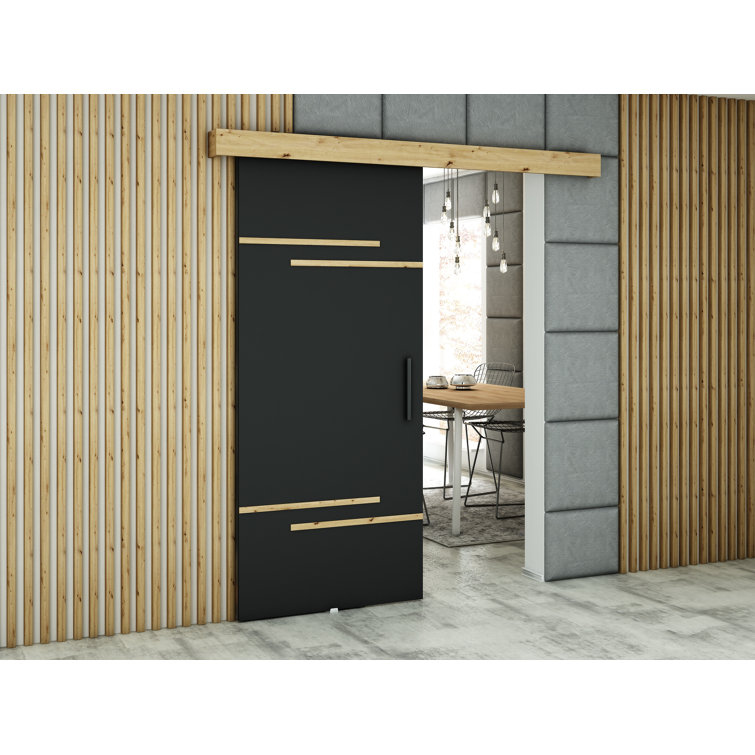 Minio London VII sliding doors with self closing mechanism Wayfair.ie